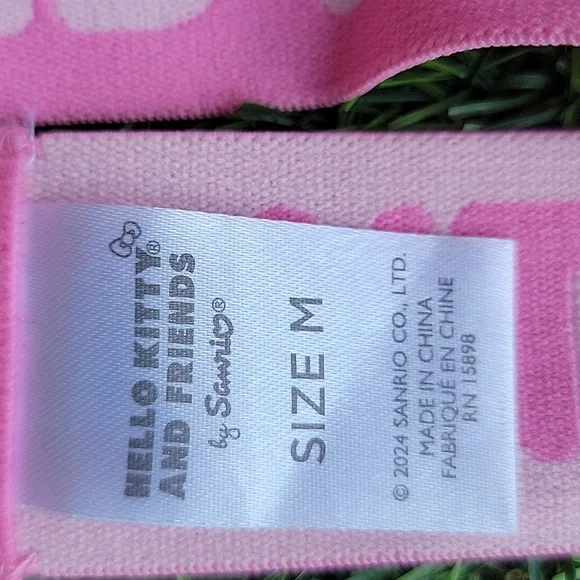 Sanrio Hello Kitty Pink Bralette Size Medium - Picture 3 of 5
